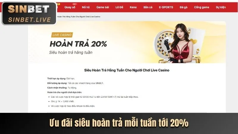 Khuyến mãi sự kiện thể thao đặc biệt