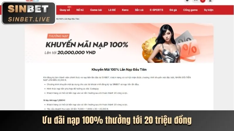 Khuyến mãi chào mừng thành viên mới tại 90ok